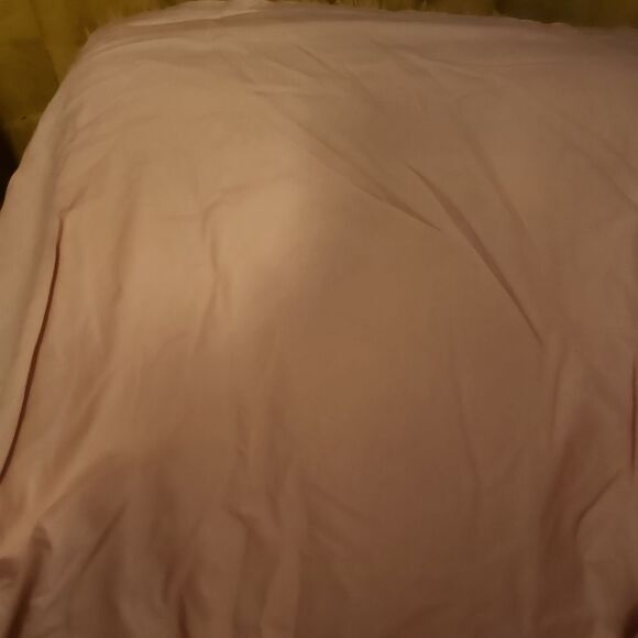 Splendid Pink And White Linen And Cotton Duvet Cover - Picture 3 of 7